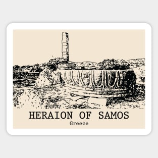 Heraion of Samos - Greece Magnet